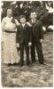 1938 Abraham and Annie with Hyman at his bar mitzvah