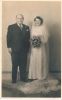 1941 6 July wedding of Marcia Rose and Jack Kalman at Singers Hill Synagogue, Birmingham 