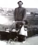 1951 Louis in Seaford with children